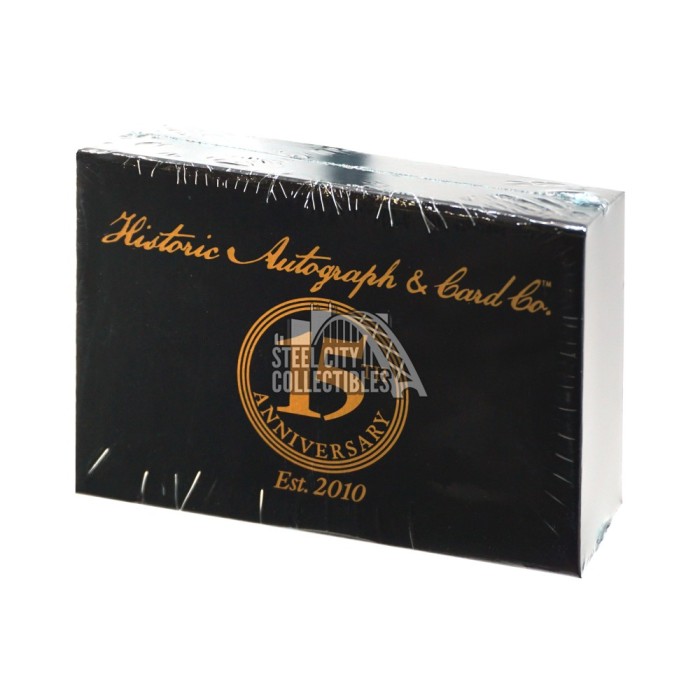 2025 Historic Autographs 15th Anniversary Hobby Box | Steel City