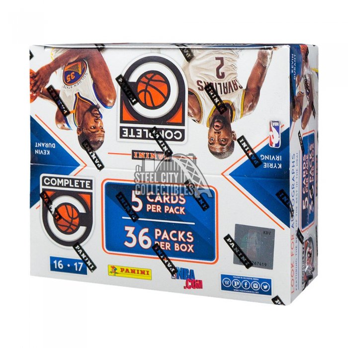 2016-17 Panini Complete Basketball 36ct Box | Steel City Collectibles