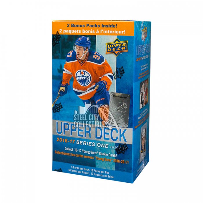 2016/17 Upper Deck Series 1 Hockey SPECIAL Factory Sealed Box-JUMBO YOUNG GUN ! 