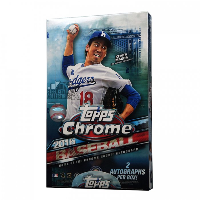 2019 Topps Chrome hobby box MLB選手の直筆サイン入 2019 Topps Chrome Baseball Hobby Box | DA Card World