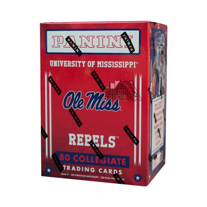 2016 Panini Univ Of MS Ole Miss Rebels Multi-Sport Blaster Box Trading Cards 