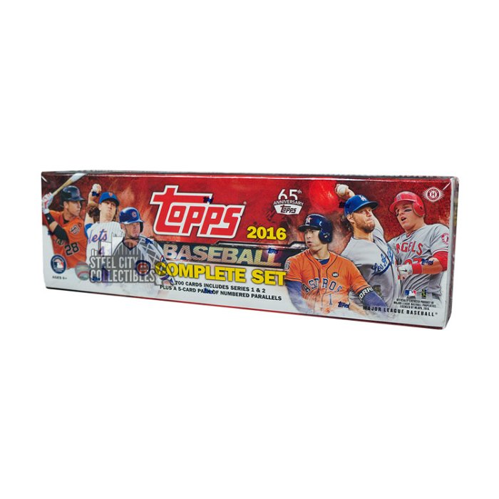 2016 Topps Baseball Factory Set Hobby Version 12-Set Case | Steel City ...