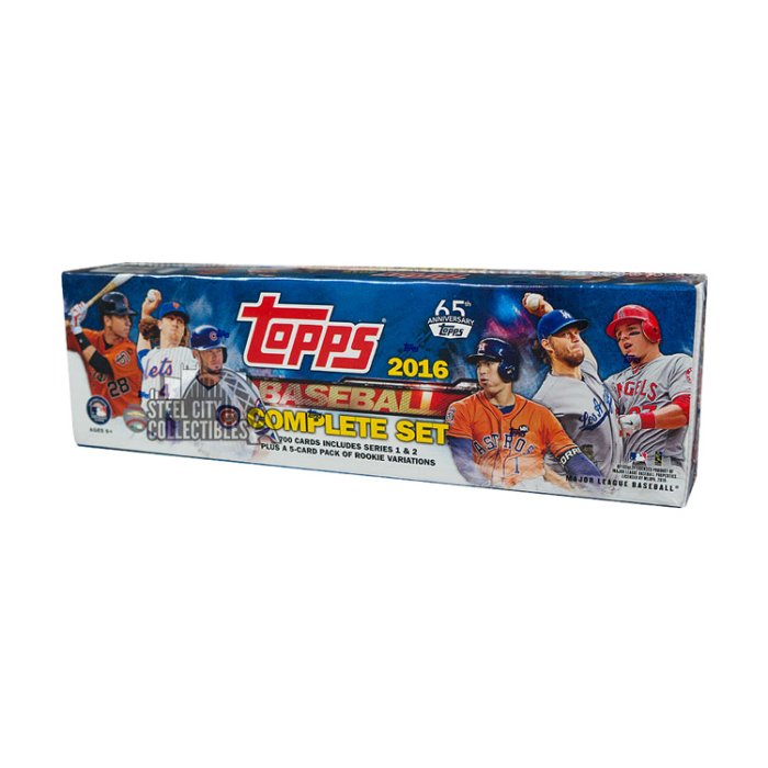 2016 Topps Baseball Factory Set Retail Version | Steel City Collectibles