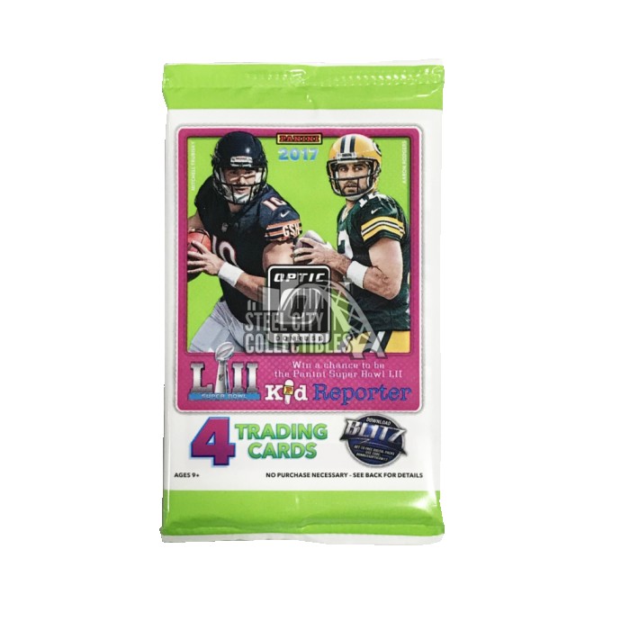 2017 Panini Donruss Optic Football Collectors Box Pack | Steel