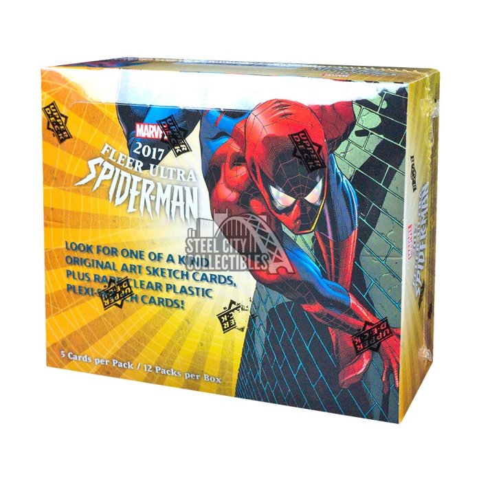 FLEER スパイダーマン アメコミ カード 箱 FLEER スパイダーマン