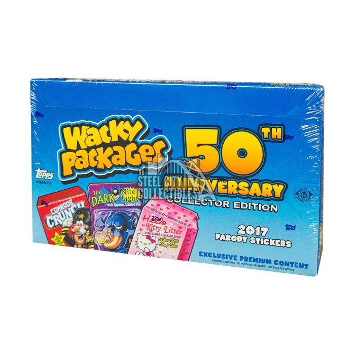 2017 Topps 50th Anniversary Wacky Packages OLD SCHOOL Sticker 9 Of 10. Lowlight
