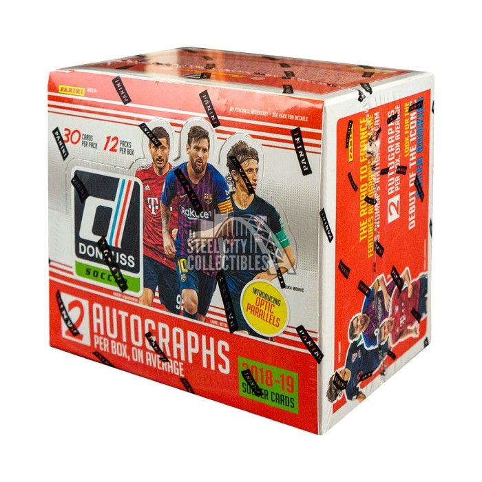 201819 Panini Donruss Soccer Hobby Box Steel City Collectibles