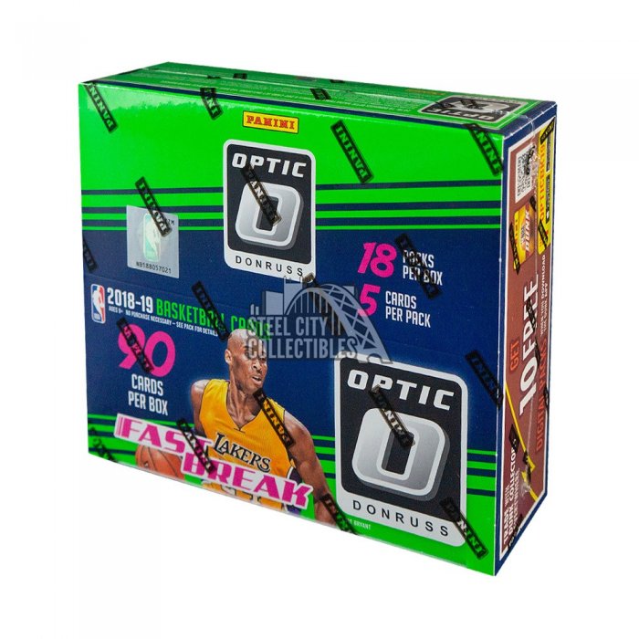 201819 Panini Donruss Optic Fast Break Basketball Box Steel City