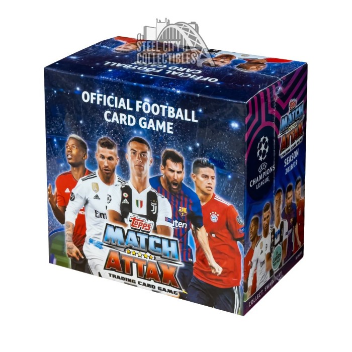 2018-19 Topps Crystal UEFA Champions League Checklist, Box Set Detail