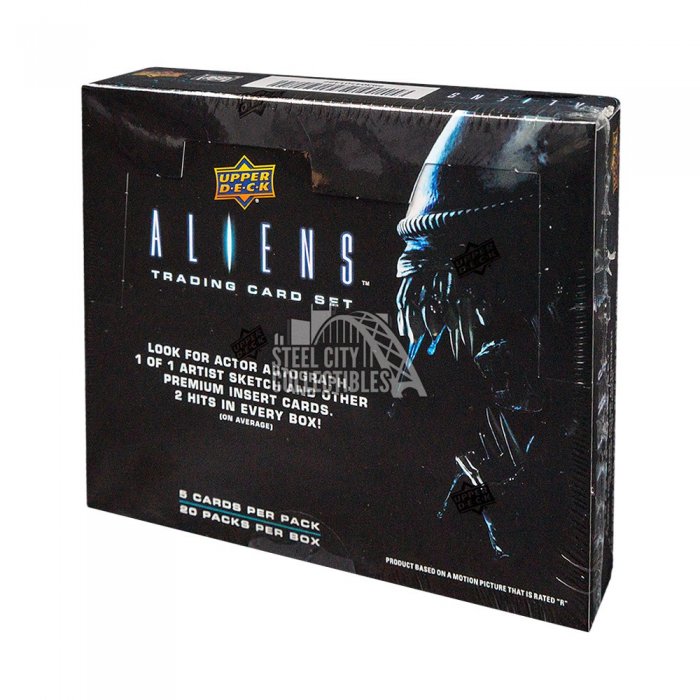 2018 Upper Deck Aliens Hobby Box Steel City Collectibles