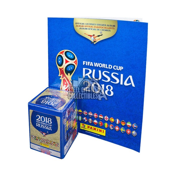PANINI RUSSIA FIFA WORLD CUP 2018-2 X SEALED MINI TIN 3 X MULTIPACKS 