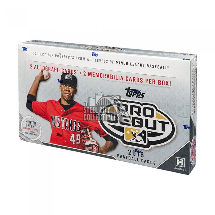 2018 Topps Pro Debut Baseball Hobby Box | Steel City Collectibles