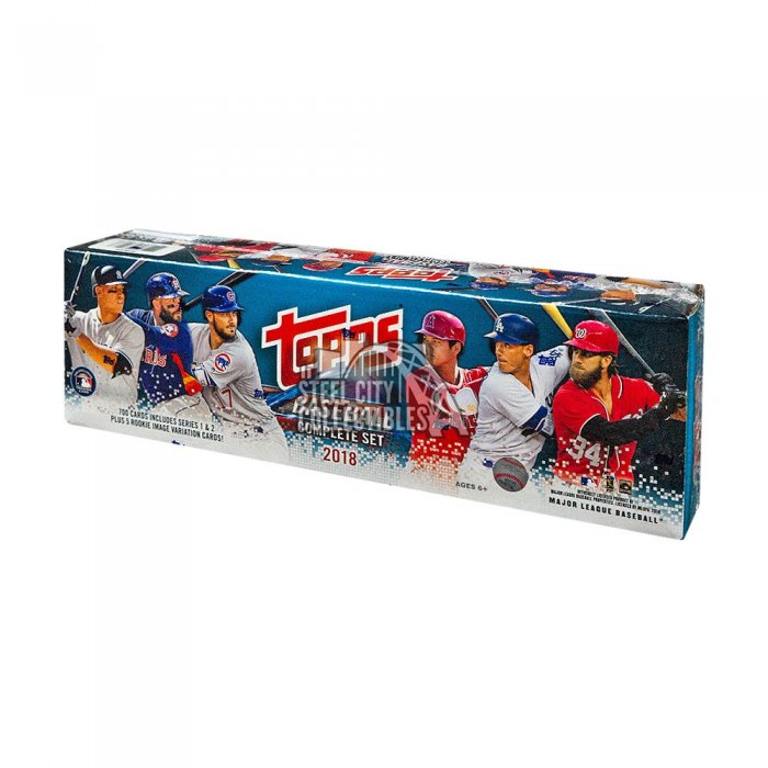2018 Topps Baseball Factory Set Retail Version Steel City Collectibles
