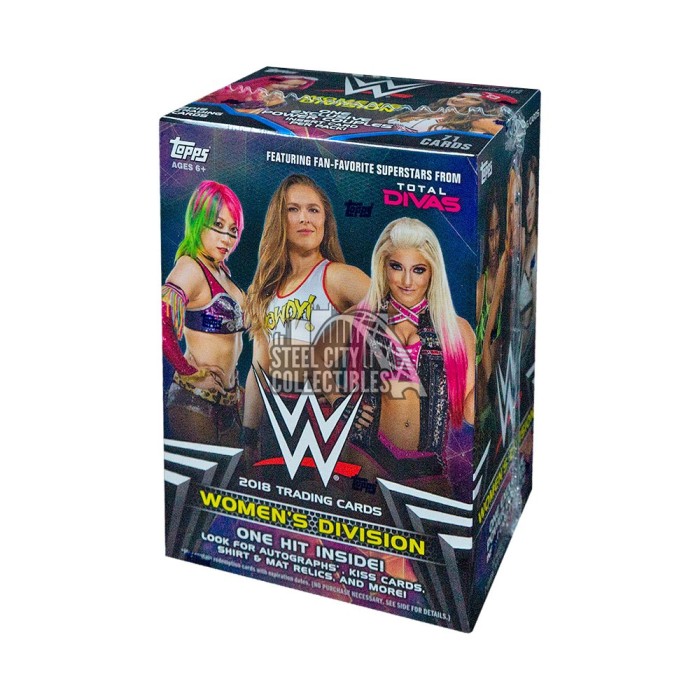 ONE HIT INSIDE 2018 TOPPS WWE WOMEN'S DIVISION BLASTER BOX 