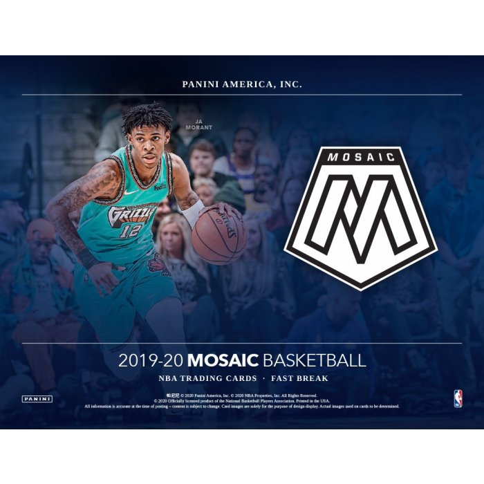 Mosaic Fast Break Panini 2019-20 Basketball Box MOSAIC FAST BREAK
