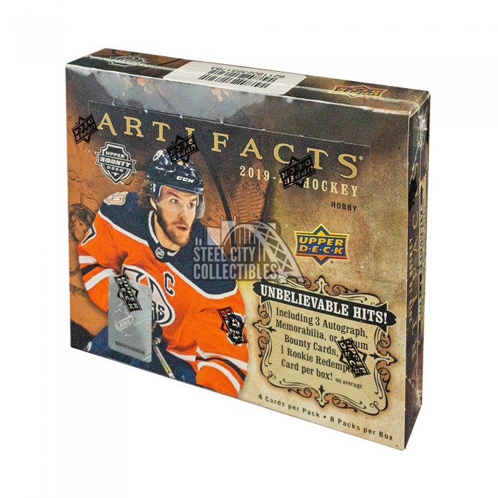 201920 Upper Deck Artifacts Hockey Hobby Box Steel City Collectibles