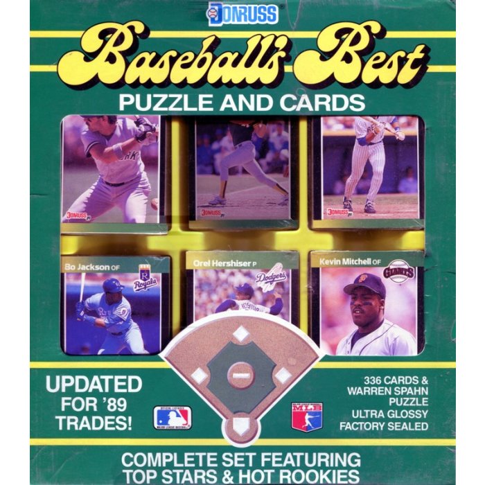 1989 Donruss Baseballs Best Complete Set 1989 Donruss Baseballs Best Complete Set
