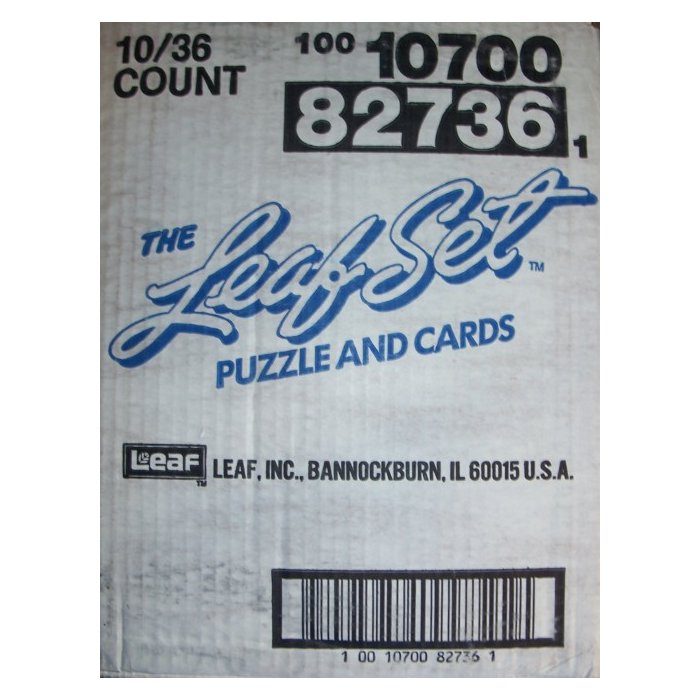 1990 Leaf Series 2 Baseball Hobby 10Box Case Steel City Collectibles