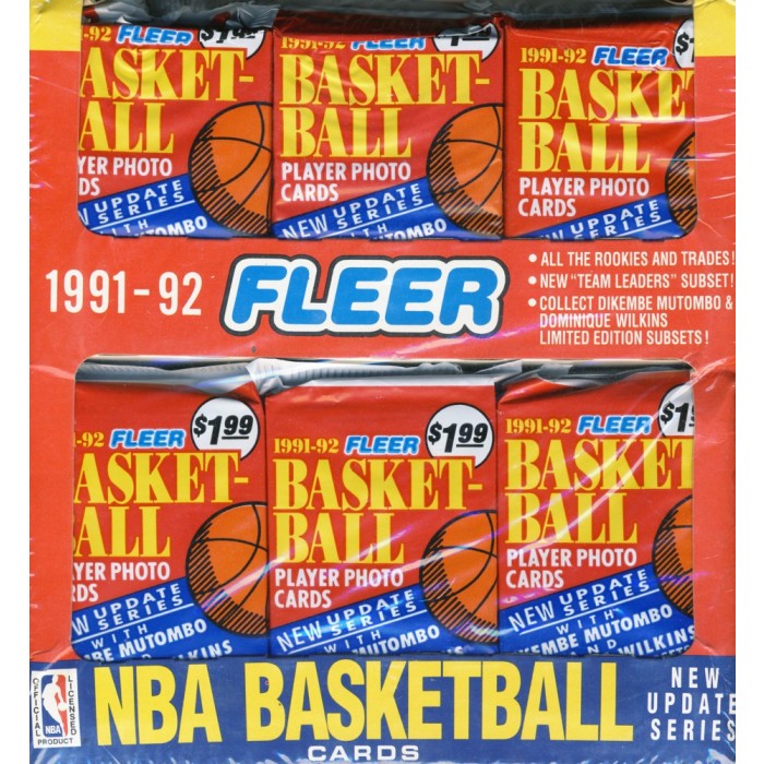 1990 Fleer Update Basketball Factory Sealed Set - On The Ball Sports