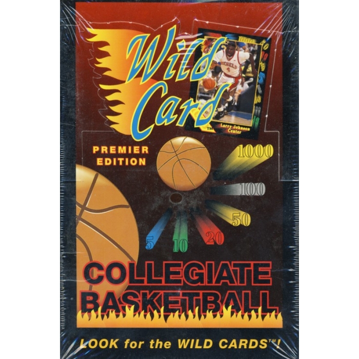 wild card first edition basketball Rare Scottie Pippen Wild Card Collegiate First Edition 1992 Card #83