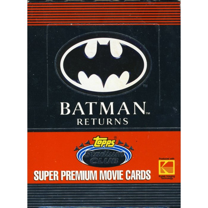 topps batman returns trading cards