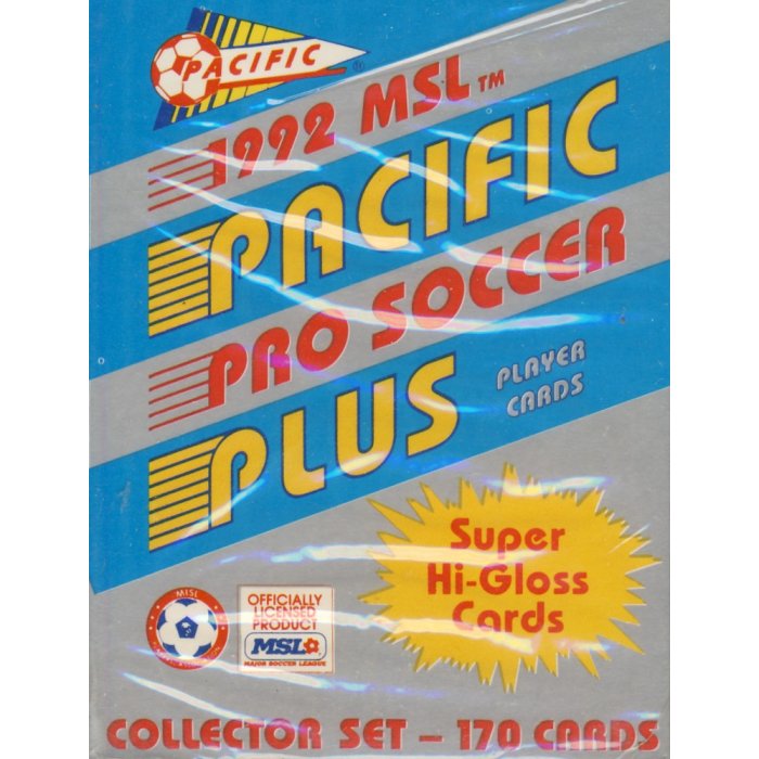 1992 Pacific Plus MSL Pro Soccer Factory Set | Steel City Collectibles
