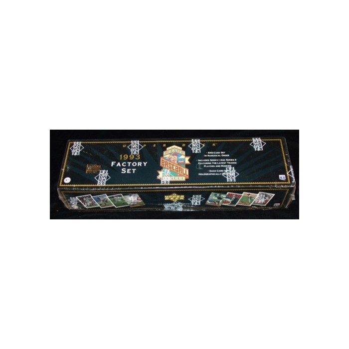 男性に人気！ 1993 Upper Deck Baseball Factory Set | Steel City Collectibles タレントカード