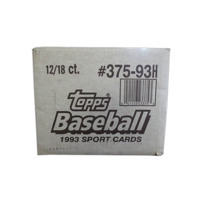 1993 Topps Finest Baseball 12Box Case Steel City Collectibles