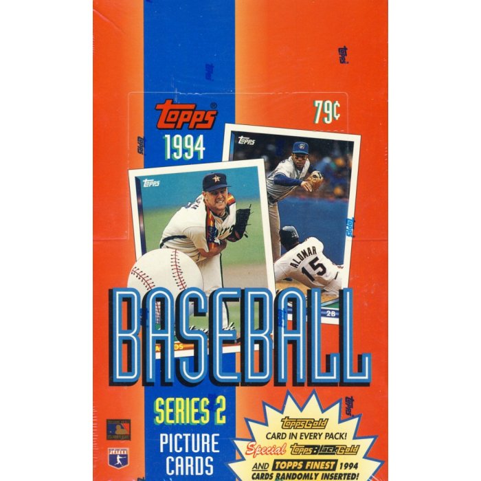 1994 Topps Series 2 Baseball Box Steel City Collectibles
