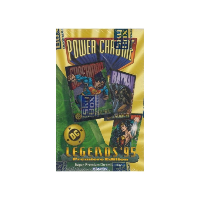 1995 Skybox DC Legends Power Chrome Hobby Box | Steel City