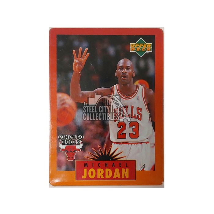 1996 Upper Deck Michael Jordan Metal Card #1 | Steel City Collectibles