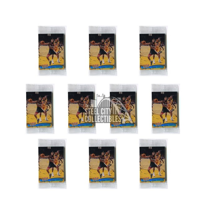 199798 Topps Stadium Club Basketball Sealed 6Card Promo 10Pack Lot