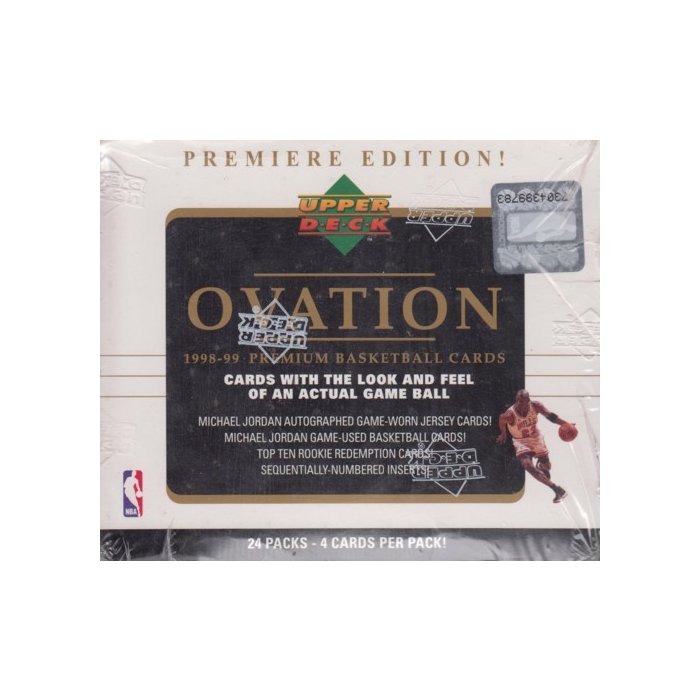 1998-99 Upper Deck Ovation Basketball Hobby Box | Steel City