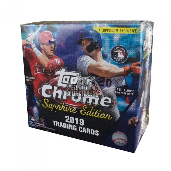 正規代理店 Topps 2019 Chrome Random Box Baseball Edition Sapphire その他
