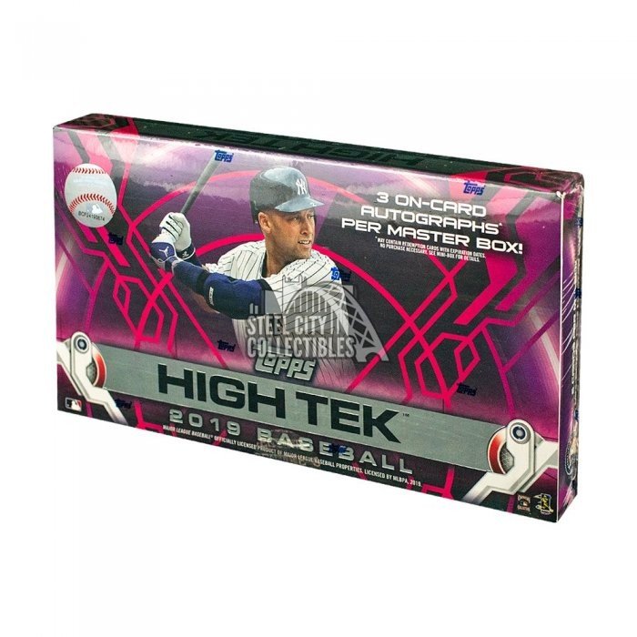 2019 Topps High Tek Baseball Hobby 3-Box TRIPLE Random Team Group Break ...