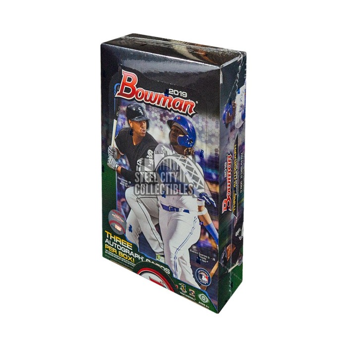 2019 Bowman Baseball HTA Jumbo Hobby Box Steel City Collectibles