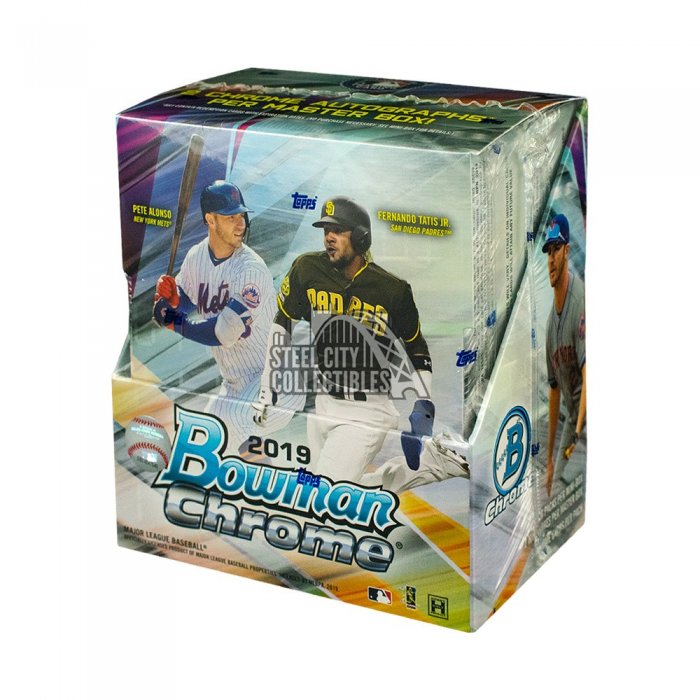 2019 Bowman Chrome Baseball Hobby Box | DA Card World