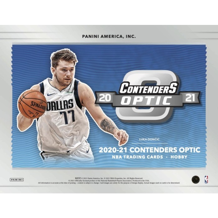 2020-21 Panini Contenders Optic Basketball Hobby 20-Box Case