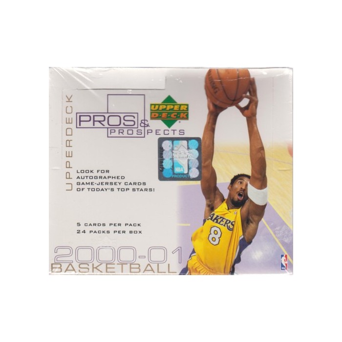 2000-01 Upper Deck Pros & Prospects Basketball Hobby Box