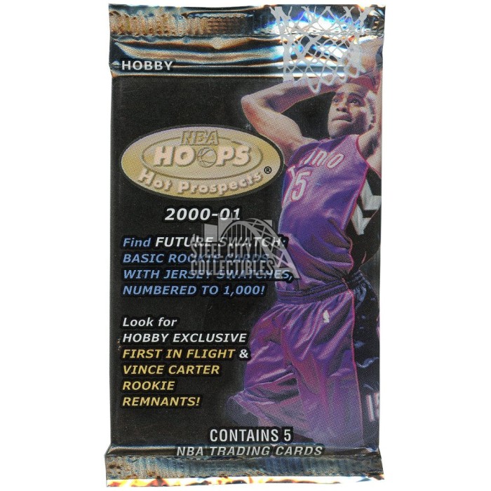 2000-01 Fleer Hoops Hot Prospects Basketball Hobby Box - Factory 