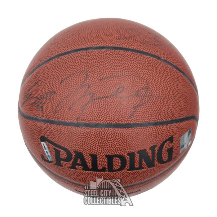 ウィジュ EJ &TEAM サインボール 2002-2003 Washington Wizards Autographed Team Basketball
