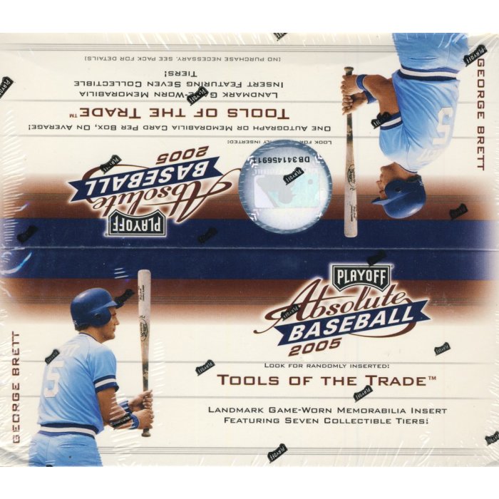 2005 Playoff Absolute Memorabilia Baseball 24ct Retail Box | Steel
