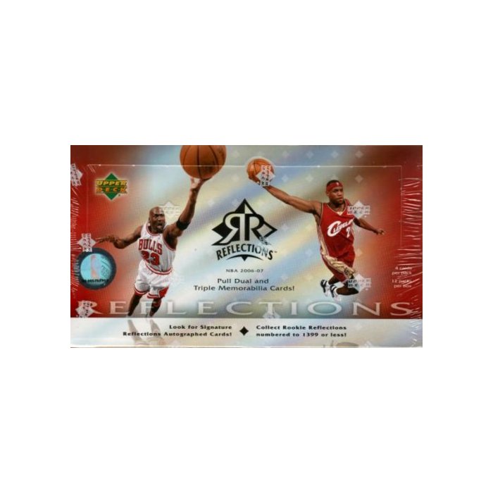 2006-07 Upper Deck Reflections Basketball Hobby Box | Steel City