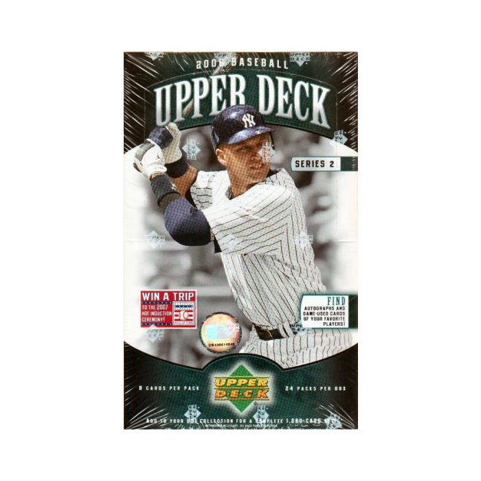 2006 Upper Deck Series 2 Baseball Hobby Box Steel City Collectibles