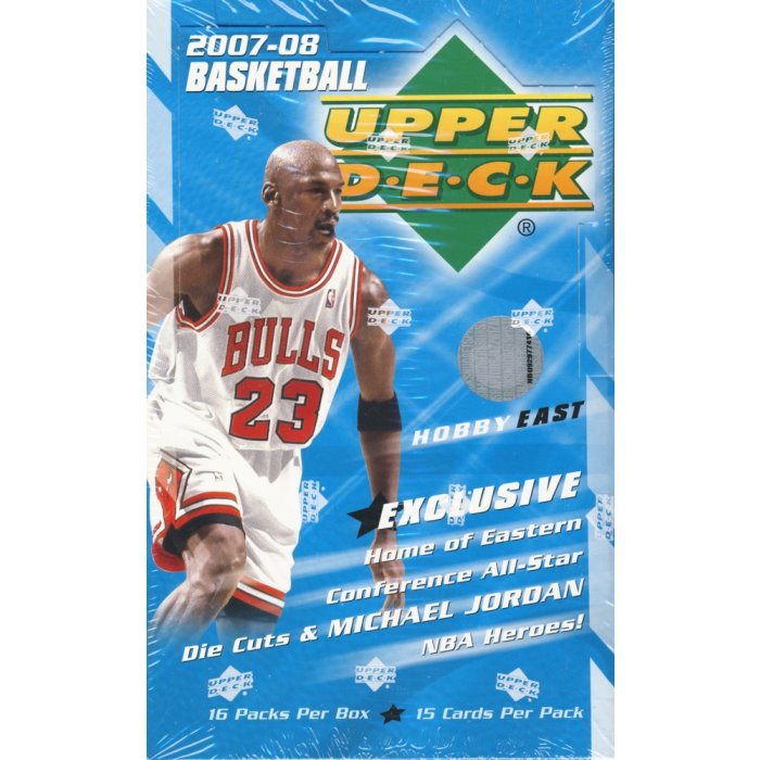 2007-08 Upper Deck Basketball East Hobby Box | Steel City Collectibles