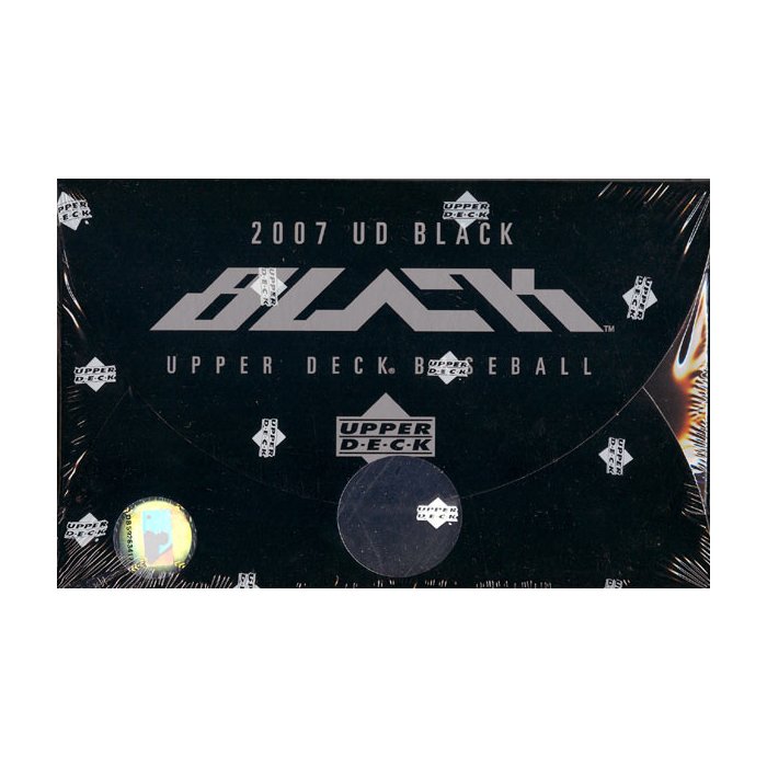 2007 Upper Deck Black Baseball Hobby Box | Steel City