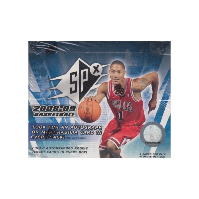 2008-09 Upper Deck SPx Basketball Hobby Box | Steel City Collectibles