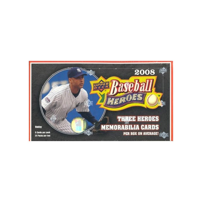 2008 Upper Deck Heroes Baseball Hobby Box | Steel City Collectibles