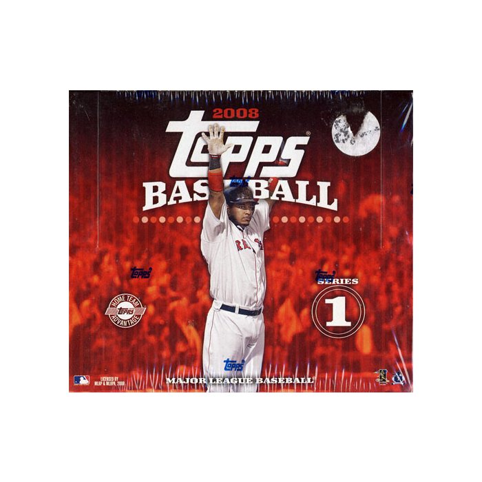 2008 Topps Series 1 HTA Jumbo Baseball Box | Steel City Collectibles