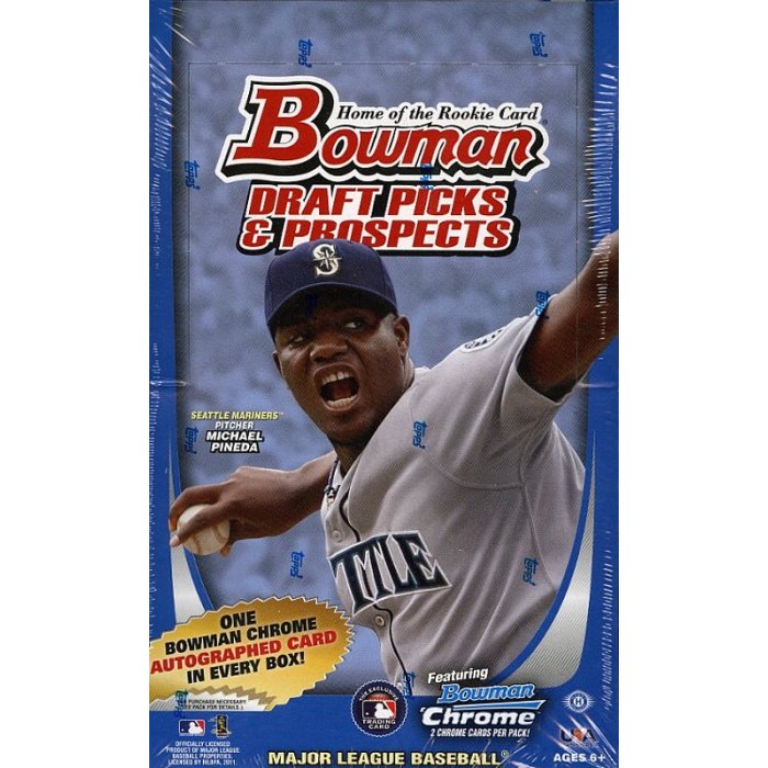 2011 Bowman Chrome Baseball Hobby Pack 